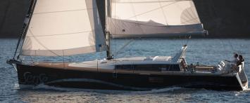 Yachtcharter Sense 46 (2Cab 2WC) Seitenansicht