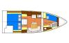 Yachtcharter fan_class_32_Grundriss