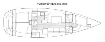 Yachtcharter Cigale 16 (3Cab) Grundriss