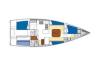 Yachtcharter RM1200 Grundriss