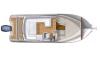 Yachtcharter Beneteau Flyer 750 Grundriss