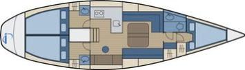 Yachtcharter Apollo 12 /3Cab/1WC) Grundriss
