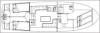Yachtcharter Simmerskip 1200 AK*cruise hybr (3Cab/3WC) Grundriss