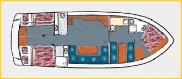Yachtcharter Gruno 40 Grundriss