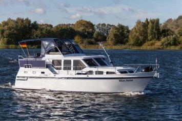 Yachtcharter Gruno 35 Classic Sport Retro (2Cab/1WC) Seitenansicht