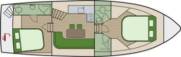 Yachtcharter Gruno 35 Classic (2Cab/2WC)