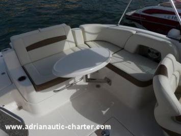 Yachtcharter Chaparral 225 SSI Cuddy Cockpit