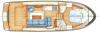 Yachtcharter ClassicSturdy28.9_Sedan_Grundriss