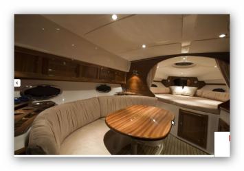 Yachtcharter Nordic 38 Salon/Kabine