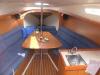 Yachtcharter Hunter 27 (2Cab) Salon/Kabine