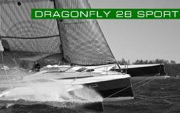 Yachtcharter  	Dragonfly 28 Sport (2Cab/1WC) Bugt