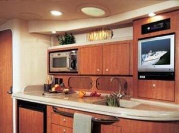 Yachtcharter Sea Ray 375 Sundancer (2Cab/1WC) Pantrycc