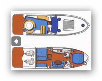 Yachtcharter Alena 46 3Cab 2WC Grundriss