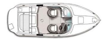 Yachtcharter sea_ray_240_sunsport_layout
