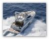 Yachtcharter Cranchi 43 Fly (2Cab/2WC) Heck Seite