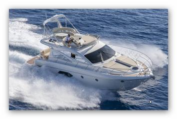 Yachtcharter Cranchi 43 Fly (2Cab/2WC) Bug Seite