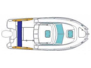 Yachtcharter Antares 650 Grundriss