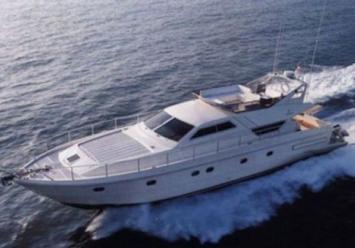 Yachtcharter Ferretti 175 (3Cab/3WC) Seitenansicht