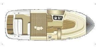 Yachtcharter Sessa Oyster 25 Grundriss