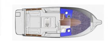 Yachtcharter Moraga 790 Grundriss