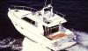 Yachtcharter Ferretti 36 (2Cab/2WC) Heck Seite