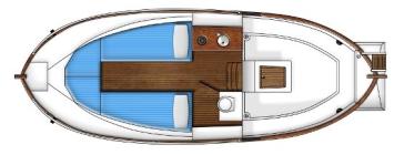 Yachtcharter Menorquin 36 Grundriss