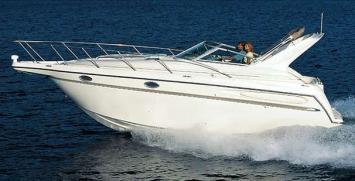 Yachtcharter Maxum SCR 3000 Seitenansicht