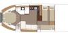 Yachtcharter Sealine SC35 (3Cab:1WC) Grundriss