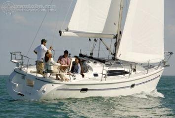 Yachtcharter Catalina 28 (2Cab) Seite Heck