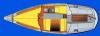 Yachtcharter Neptun 22 (2Cab/1WC) Grundriss