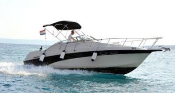 Yachtcharter Crownline 250 CR Seite BUG