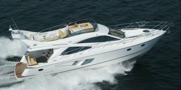 Yachtcharter Galeon 530 Fly  Seitenansichtjpg