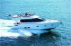Yachtcharter Sealine F 48 Seitenansicht