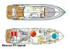 Yachtcharter Abacus 61 (3+1Cab/3WC) Grundriss