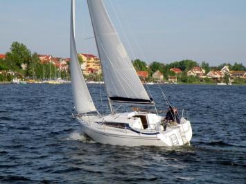 Yachtcharter Janmor Solina 800 Seite Heck