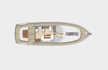 Yachtcharter Jetten 50 MPC  Grundriss