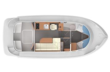 Yachtcharter Jetten 30 Sedan Grundriss