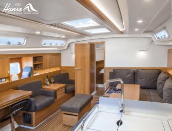 Yachtcharter Hanse 445 Salon