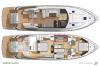 Yachtcharter Riviera 6000 Sport Yacht Grundriss