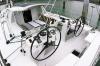 Yachtcharter working cockpit