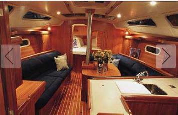 Yachtcharter Hunter 356 (2Cab) Salon