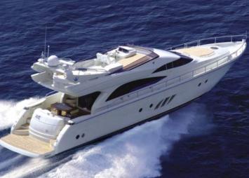 Yachtcharter Dominator 62 3+1 Cab 3WC Seite Heck