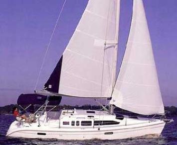 Yachtcharter Hunter 340 (2Cab) Seite