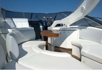 Yachtcharter Azimut Atlantis 39 Open (2Cab 2WC) Cockpit