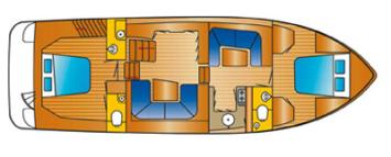 Yachtcharter Classicline 2 cab