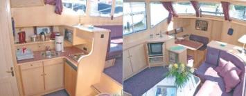 Yachtcharter Vacance 1200 (3Cab/2WC) Pantry/Salon