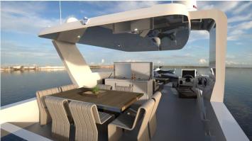 Yachtcharter Overblue 44 flybridge