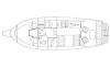 Yachtcharter adria 28 layout