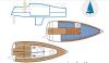Yachtcharter sigo cruiser 23layout