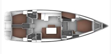Yachtcharter Cruiser 51 4 cabines